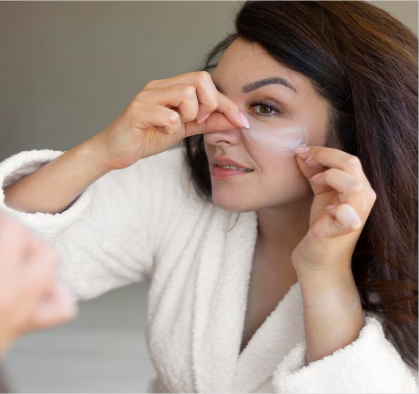 area under the eyes is one of the most challenging areas to treat